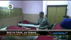 10 orang tewas di lokasi kejadian dan langsung dibawa ke kamar jenazah di Rumah Sakit Umum Dokter Mohamad Soleh, Probolinggo.
