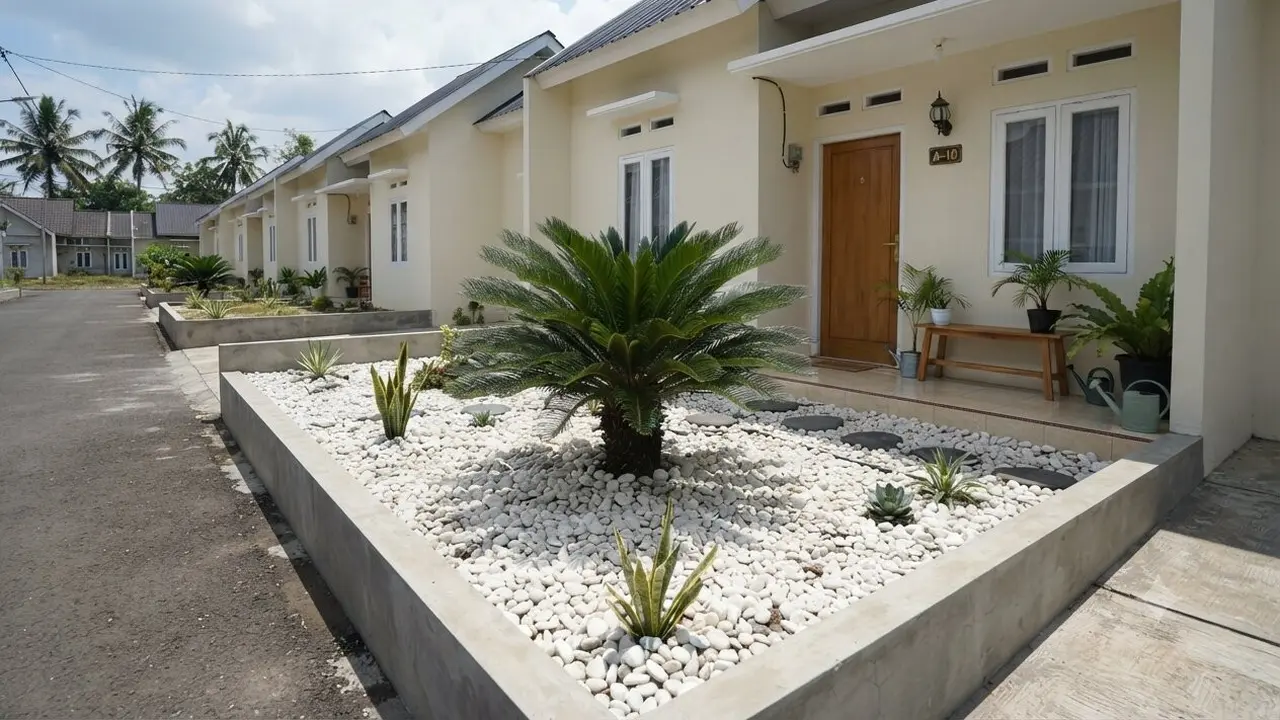Rekomendasi Tanaman untuk Taman Kering di Rumah Subsidi