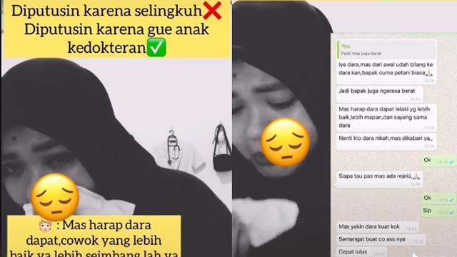 Diputusin Pacar Karena Mahasiswa Kedokteran, Kisah Cinta Wanita Ini Bikin Haru