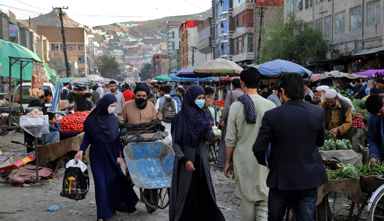 Foto Menyusuri Pasar Kota Tua Kabul Afghanistan Foto