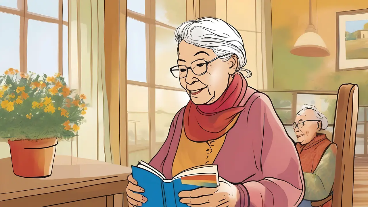 (Ilustrasi Orang Lanjut Usia/Lansia/Kakek/Nenek by AI)