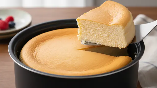 Cara Membuat Cheesecake di Magic Com Tanpa Oven. AI