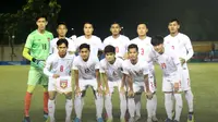 Timnas Myanmar U-22 di SEA Games 2019. (Bola.com/Dok. MFF)