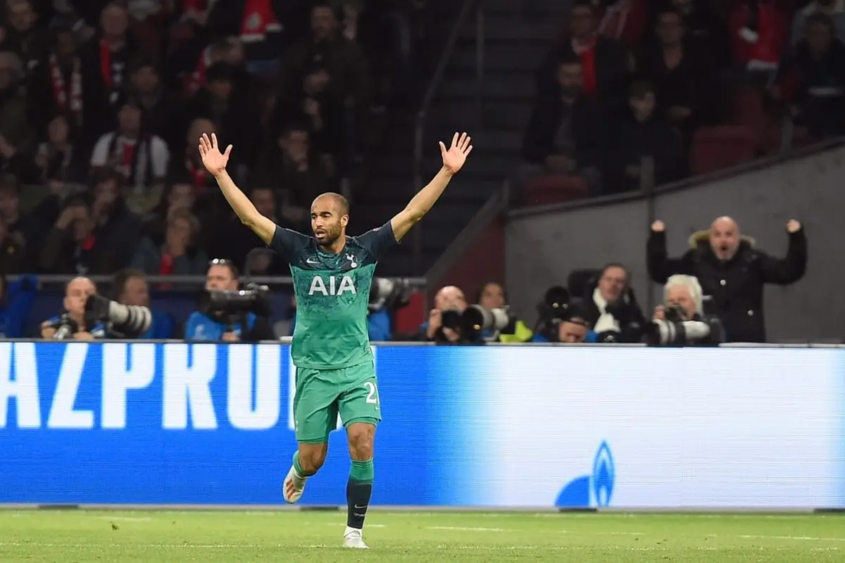 Pemain Tottenham Lucas Moura