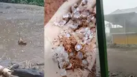 Hujan Es Landa Lampung Barat, BMKG Imbau Masyarakat Waspada