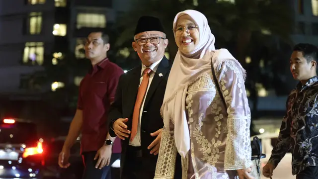 Presiden Prabowo dan Jajaran Menteri Kabinet Merah Putih Hadiri Resepsi Pernikahan El Rumi Syifa Hadju