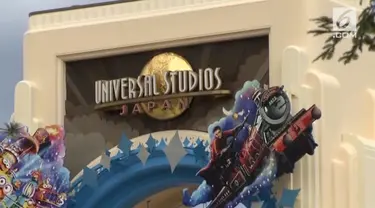 Topan Jebi menerjang sejumlah wilayah di Jepang. Akibatnya Universal Studios Jepang di Osaka ditutup.