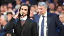 Sheikh Jassim Bin Hamad Al-Thani dari Qatar tiba untuk pengundian final turnamen sepak bola Piala Dunia FIFA 2018 di Istana Negara Kremlin di Moskow pada 1 Desember 2017. Anak mantan perdana menteri Qatar, Syekh Hamad bin Jassim bin Jaber Al Thani merupakan penggemar MU sejak 1992. (AFP/Yuri Kadobnov)