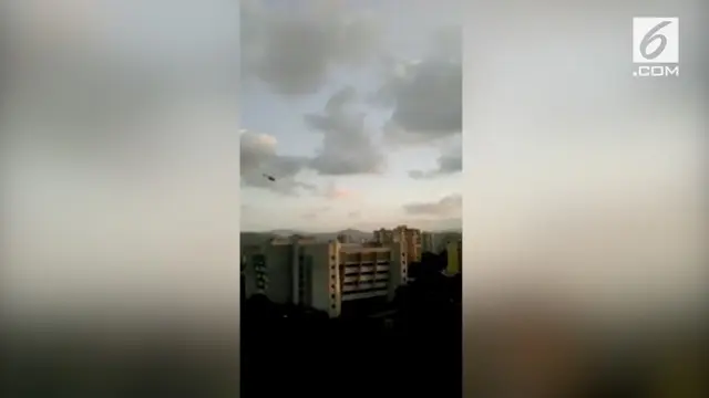 Helikopter Serang Mahkamah Agung Venezuela dengan Granat 