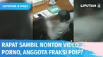 Viral video yang menunjukkan seorang pria tengah menonton video porno di ruangan yang terlihat mirip dengan ruang rapat Gedung DPR RI. Diduga kejadian ini terjadi saat rapat kerja berlangsung. Fraksi PDI Perjuangan mengkonfirmasi pria tersebut adalah...
