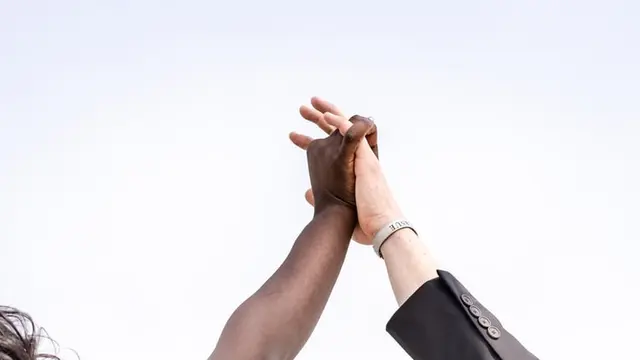 Ilustrasi orang kulit hitam