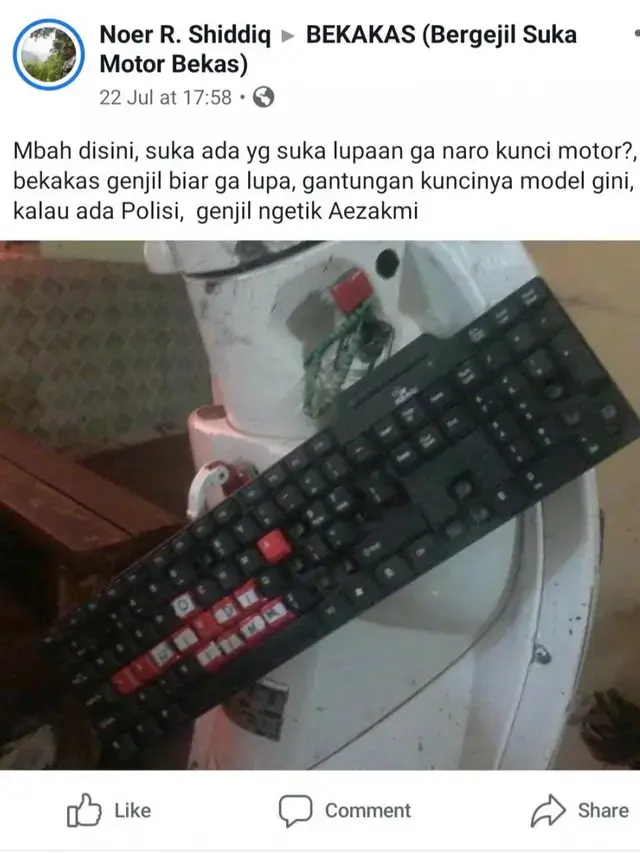 6 Potret Gantungan Kunci Jumbo Ini Bikin Heran, Jadi Enggak Khawatir Hilang