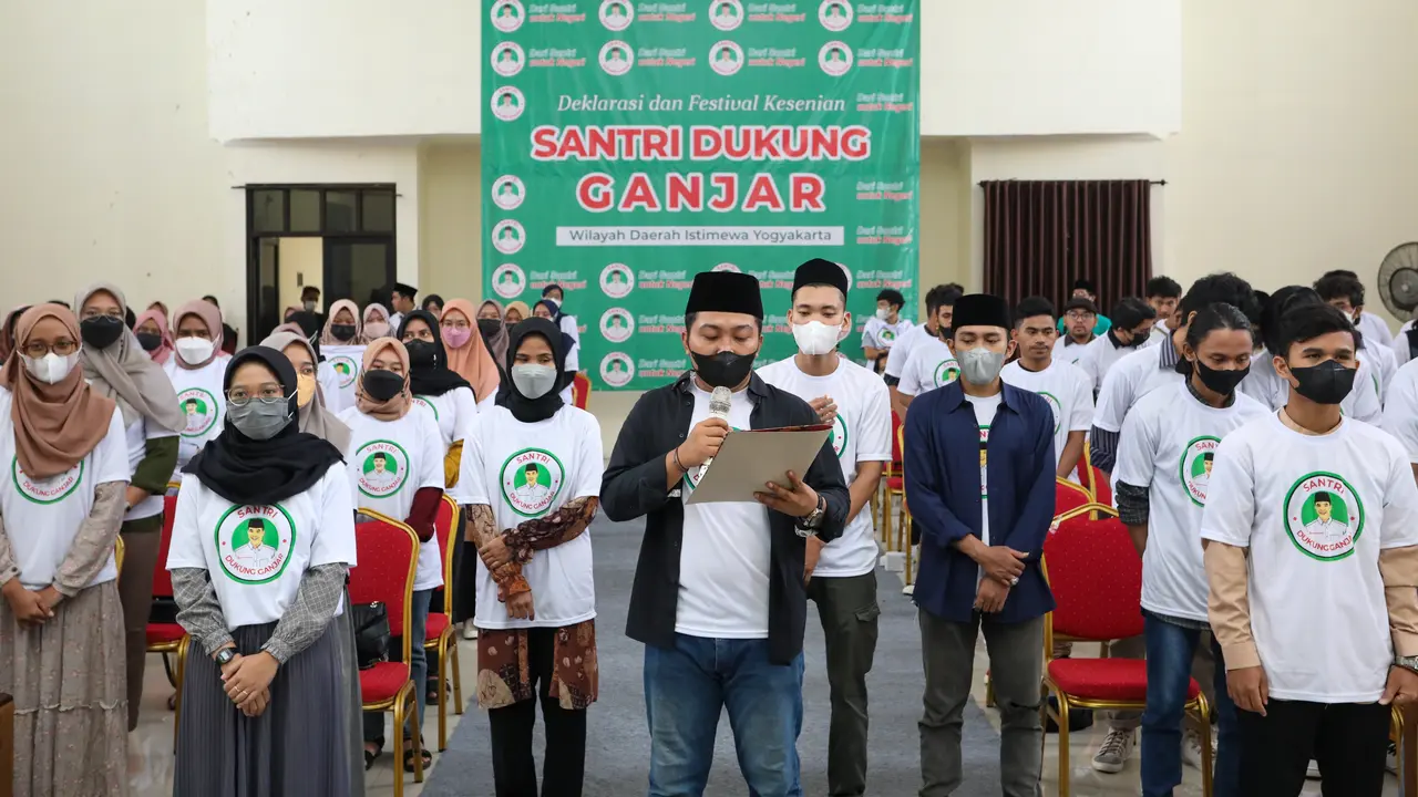 Deklarasi Santri Dukung Ganjar