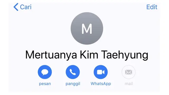 Kocak, 7 Potret Nama Kontak Ibu di Ponsel Anak Ini Bikin Ngakak