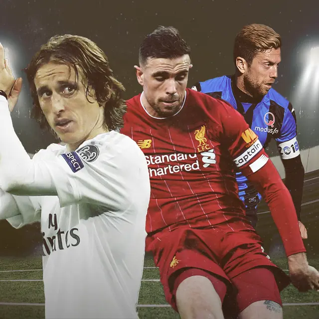 Luka Modric, Jordan Henderson dan Alejandro Dario