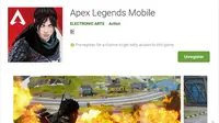 Apex Legends Mobile sudah muncul di Google Play Store. (Doc: Google Play Store)