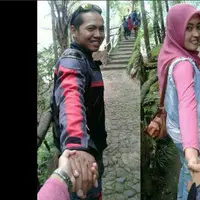 Sepasang kekasih, Rita Septi dan Awang menjadi korban kebakaran Gunung Lawu

