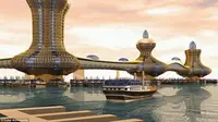 'Lampu' Ajaib Raksasa ala Aladdin Hadir di Dubai