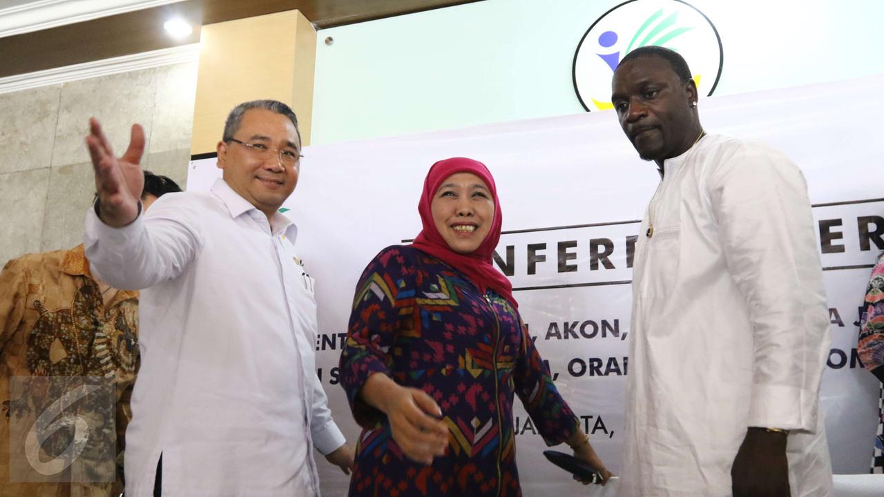 Rapper Asal Amerika, Akon Gelar Konser di Kemensos