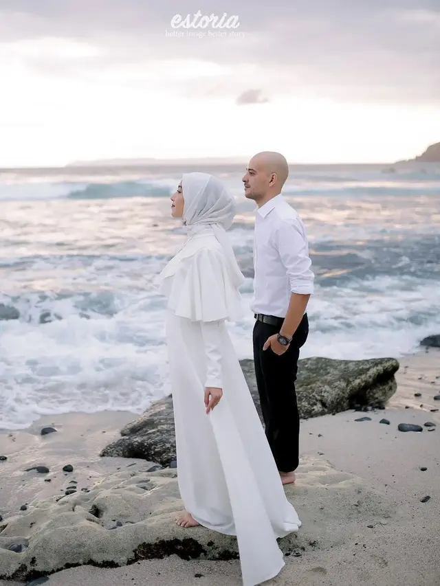 Resmi Menikah, Ini 6 Potret Prewedding Aktor Riza Shahab dan Sonia Alattas