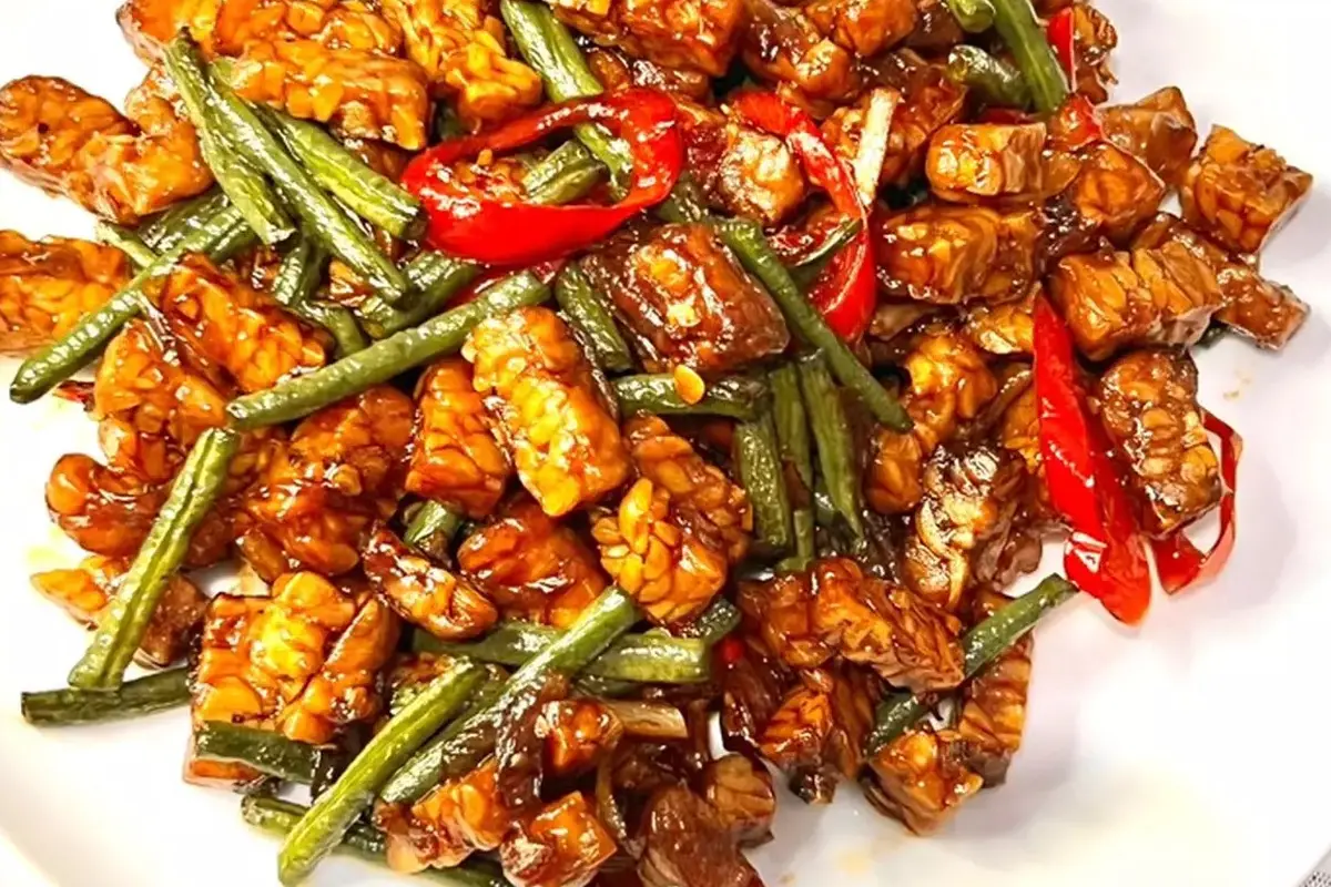 Resep Mudah Tempe Orek Pedas Manis