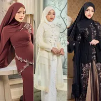 Look Inspirasi Baju Lebaran 2025 dari Fuji An. [@hijabista.hub]