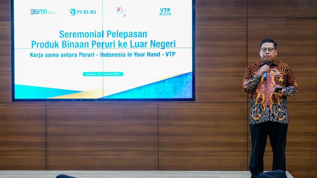 Peruri Pasarkan Produk Mitra Binaan ke Australia, Kanada dan Eropa 