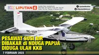 Infografis Pesawat Susi Air Dibakar di Nduga Papua Diduga Ulah KKB. (Liputan6.com/Trieyasni)
