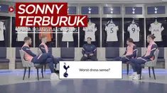 Berita video acara bincang-bincang di ruang ganti Tottenham Hotspur, di mana terungkap fakta Son Heung-min adalah pemain dengan selera berpakaian yang paling buruk di tim utama.