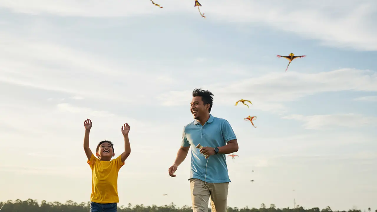 Prompt Gemini AI Foto Gabungan Masa Kecil dan Masa Kini. Gemini