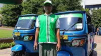 Grab memperkenalkan GrabBajay, layanan transportasi roda tiga bagi penduduk Jakarta.