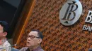 Gubernur Bank Indonesia (BI) Agus Martowardojo memberikan keterangan pers di Jakarta,(19\8). Hasil Rapat Dewan Gubernur BI mencatat triwulan II 2016  mempertahankan 7 days Repo Rate sebesar 5,25 persen. (Liputan6.com/Angga Yuniar)