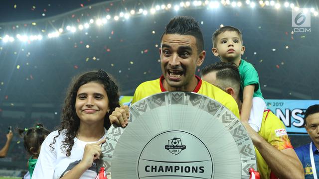 Bhayangkara FC Rayakan Gelar Juara Liga 1 Indonesia