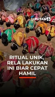 Ritual Unik, Rela Lakukan Ini Biar Cepat Hamil