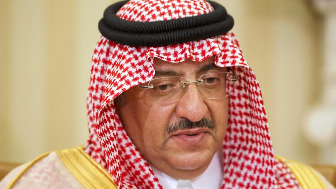 Mantan putra mahkota Arab Saudi Pangeran Muhammad bin Nayef (AP)