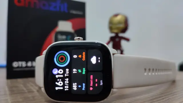 Amazfit GTS 4 Mini (Liputan6.com/Giovani Dio Prasasti)