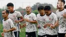 Pemain baru Persija Jakarta, Dandi Maulana, mengikuti sesi latihan di Nirwana Park, Sawangan, Jawa Barat, Rabu (4/1/2023). Pertandingan terdekat yang akan dihadapi Macan Kemayoran adalah melawan Persib Bandung pada laga tunda putaran pertama BRI Liga 1. (Bola.com/M Iqbal Ichsan)