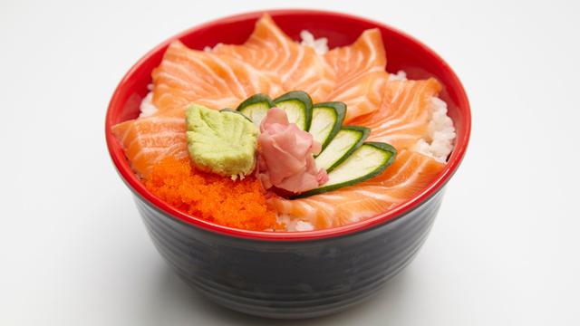 Salmon Donburi