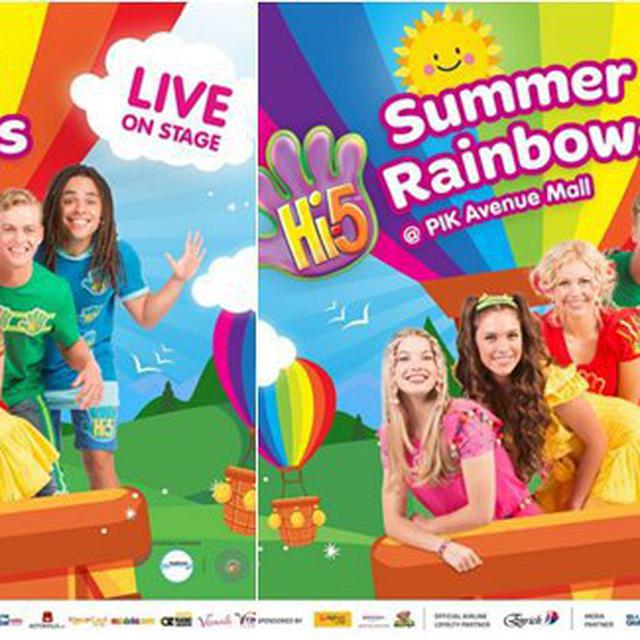 Hi 5 Summer Rainbows Semarakkan Liburan Di Pik Avenue Fashion Fimela Com