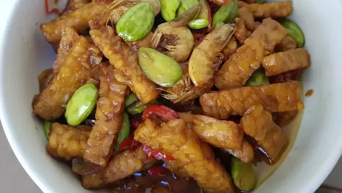 Orek Tempe Petai