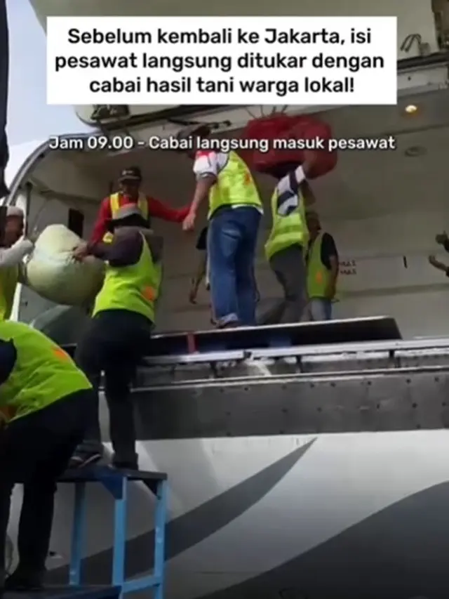 6 Potret Aksi Ferry Irwandi Kirim Cabai Aceh ke Jakarta, Jadi Jembatan Ekonomi