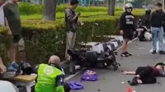 Pelajar Bawa Moge Tabrak Ojol di Depan Plasa Senayan, 3 Luka-Luka