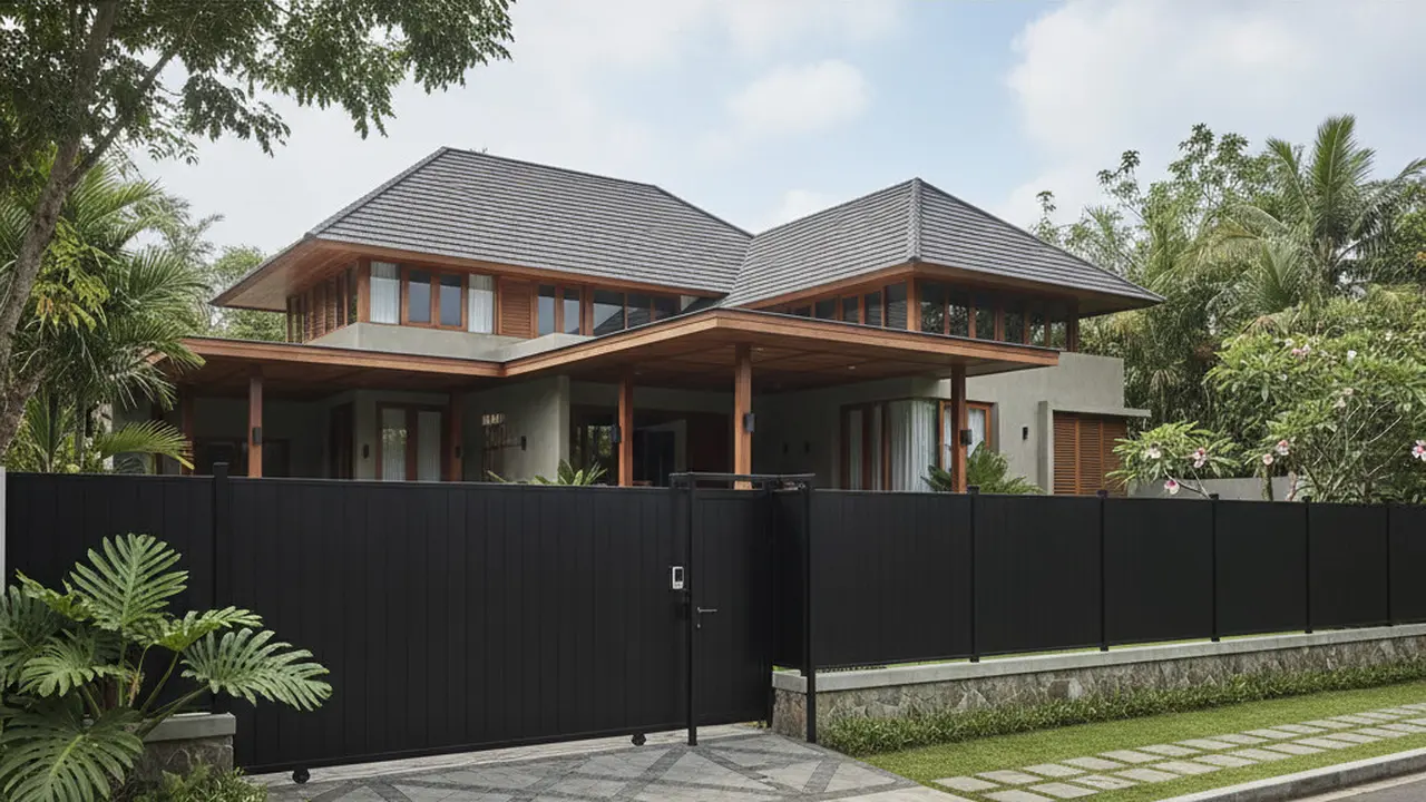 11 Model Pagar Rumah Anti Ular yang Estetik, Aman dan Cocok untuk Hunian Tropis 2025