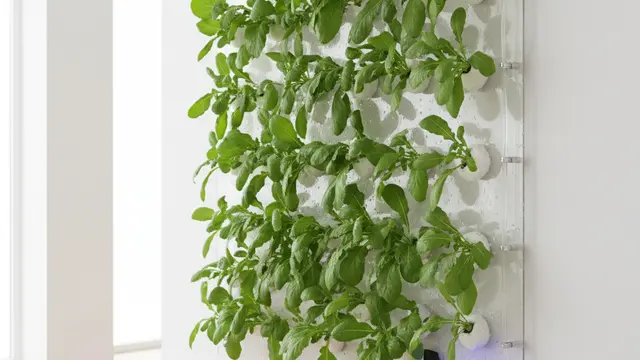 Desain Kebun Sayur Vertikultur Tanpa Tanah. AI