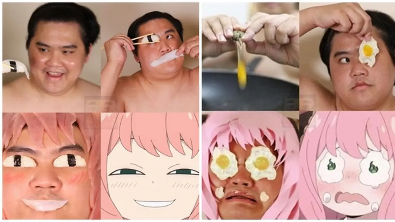 6 Cosplay Low Budget Jadi Anya Forger Spy X Family, Ekspresinya Lucu