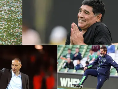 Inilah lima pemain top dunia yang kurang beruntung atau gagal saat menjadi pelatih. (Photo/AFP/)