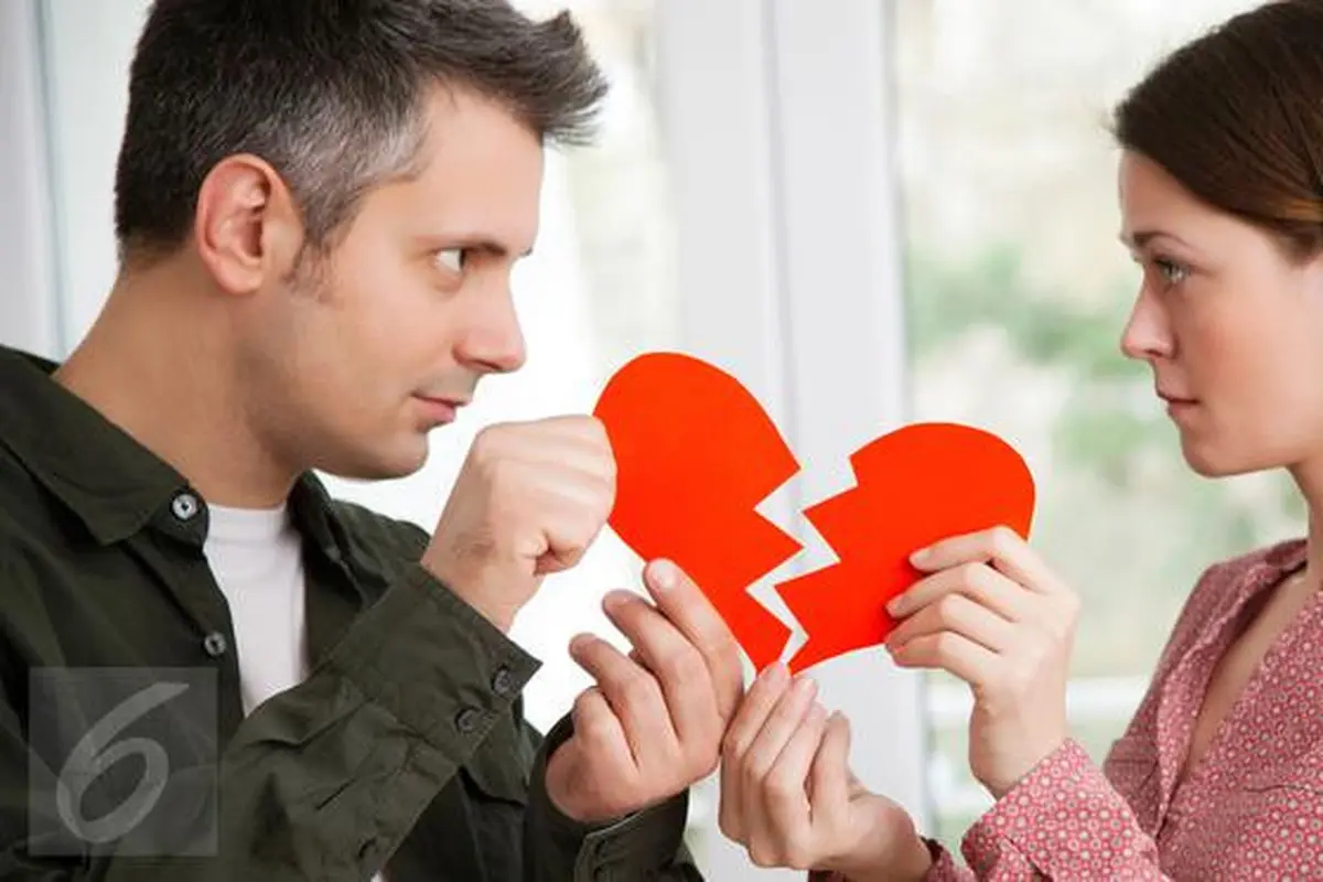 Ilustrasi putus cinta. (iStockphoto)