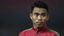 7. Nurhidayat Haris - Bek PSM ini merupakan duet dari Rahmat Irianto di posisi bek tengah Timnas Indonesia U-19. Lugas dalam menjaga zona pertahanan membuat putra daerah Makassar ini kerap menjadi pilihan utama. (Bola.com/Vitalis Yogi Trisna)