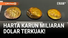 Tim peneliti Kolombia berhasil mengangkat sejumlah artefak bersejarah dari bangkai galleon San José yang tenggelam pada 1708, termasuk meriam, tiga koin, dan dua cangkir porselen Cina yang masih utuh.