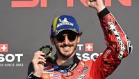 Hasil MotoGP Malaysia 2025: Francesco Bagnaia Juara Sprint Race, Alex Marquez Finis Kedua